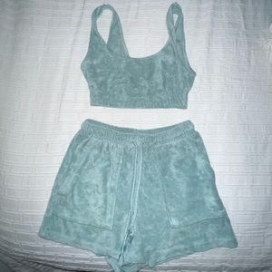 ZARA Aqua Towel-like Set